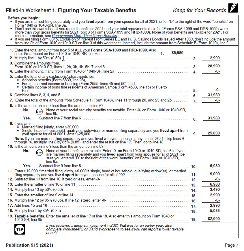 How Uncle Sam Taxes Your Social Security Benefits Focus Planning Group